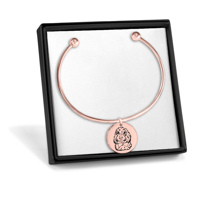 Personalisierter Armreifen im Sketch Art Stil - Gramart