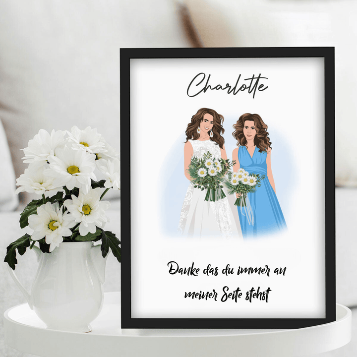 Personalisiertes Poster - Hochzeit - Gramart
