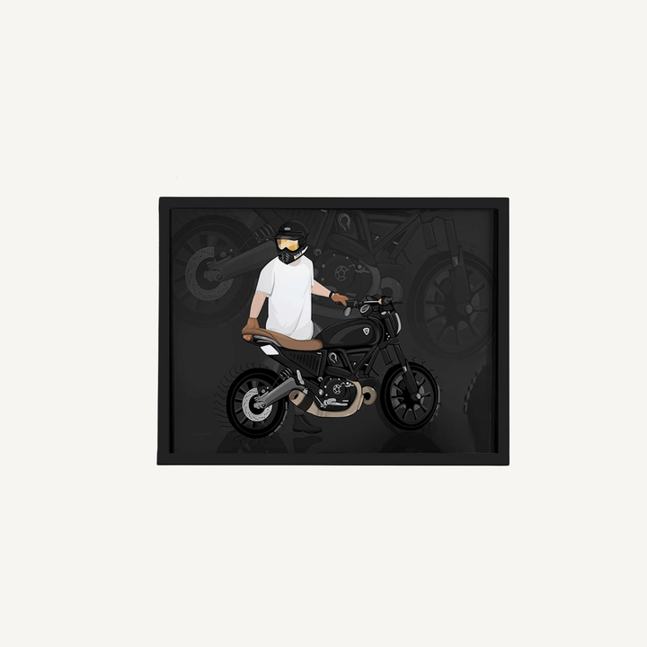 Personalisiertes Poster - Auto & Motorrad - Gramart