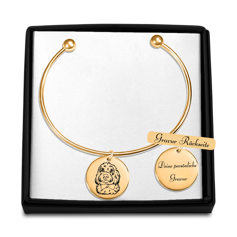 Personalisierter Armreifen im Sketch Art Stil - Gramart