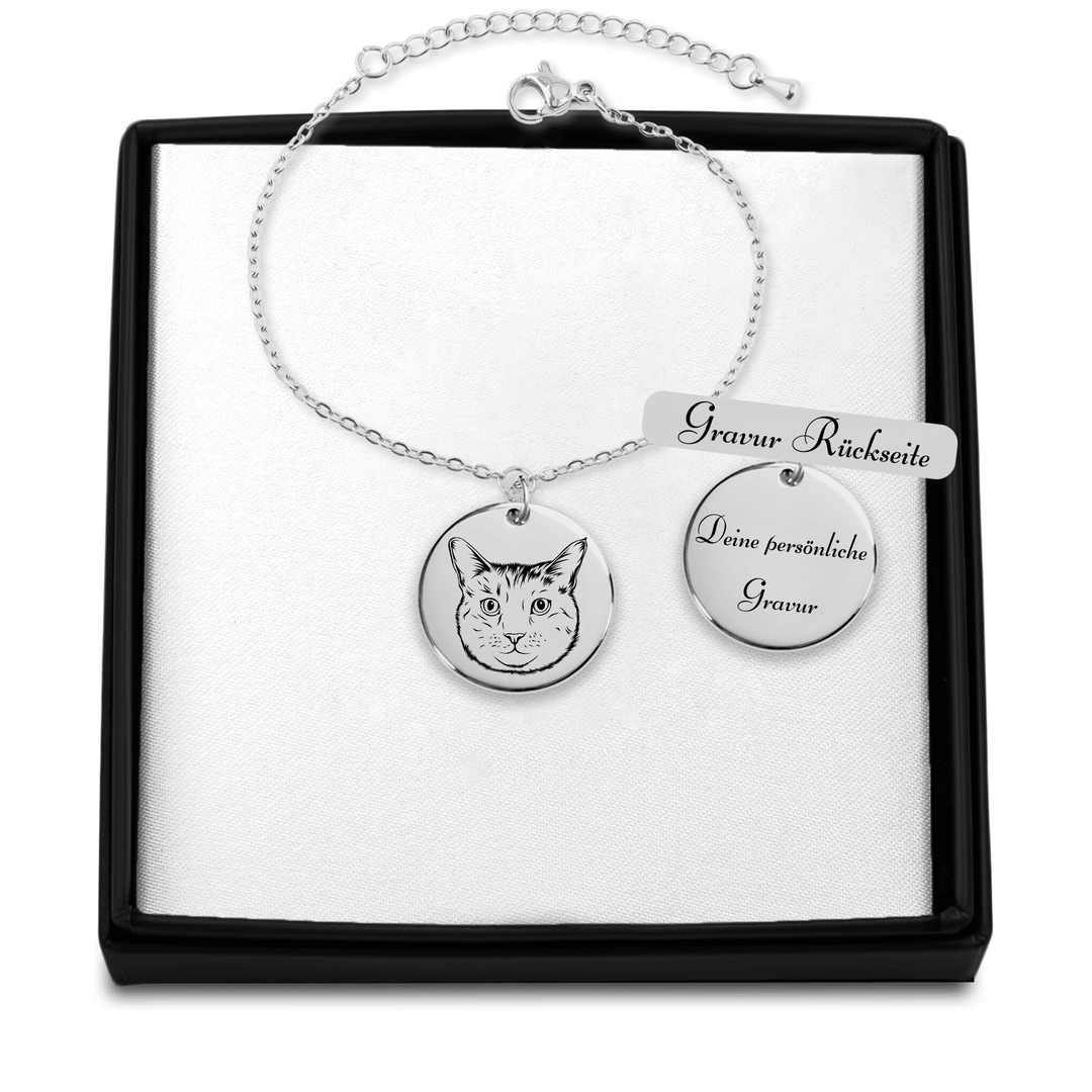 Personalisiertes Armband im Sketch Art Stil - Gramart