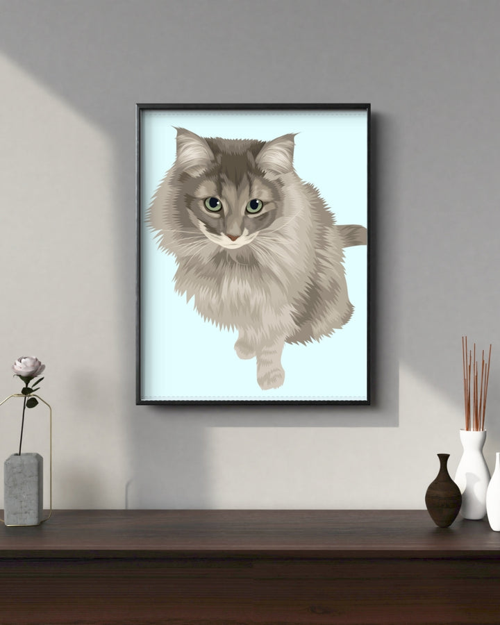 Personalisiertes Poster - Cartoon Art Stil