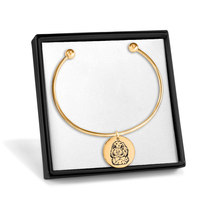 Personalisierter Armreifen im Sketch Art Stil - Gramart