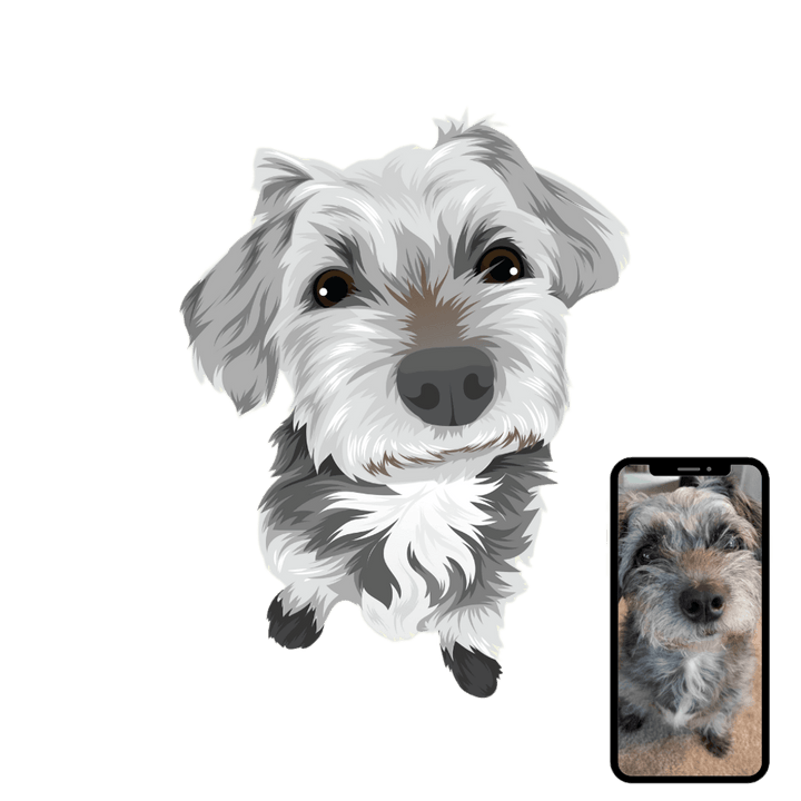 Personalisierter Cartoon Art Stil als Digitale Datei