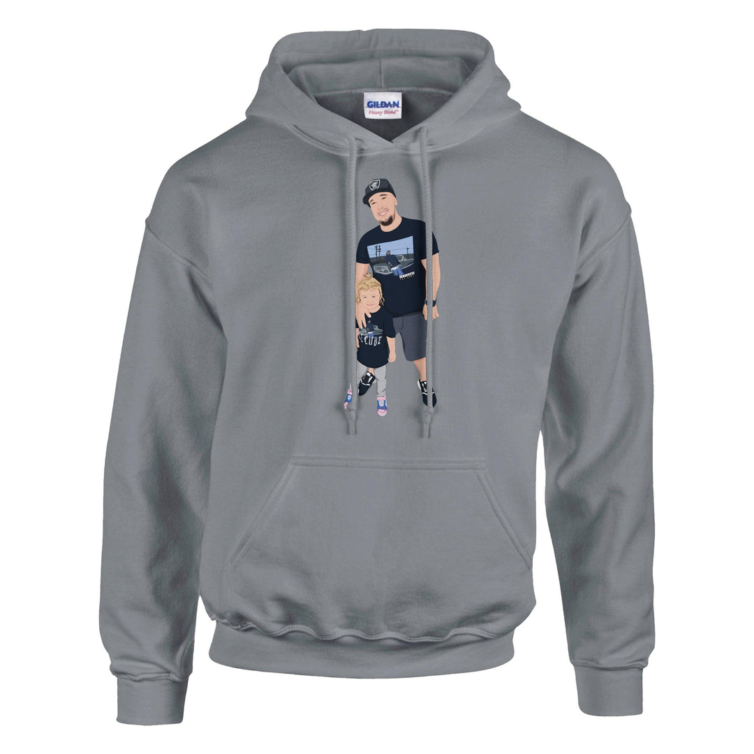 Personalisierter Hoodie - Cartoon Art - Gramart